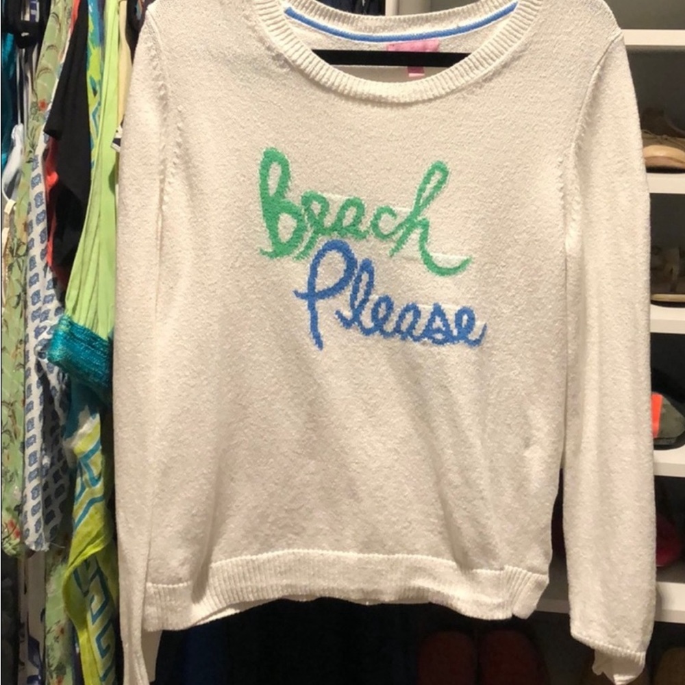 Lilly Pulitzer Beach Please Sweater Large